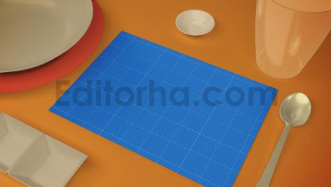 دانلود لایه باز موکاپ منو رستوران