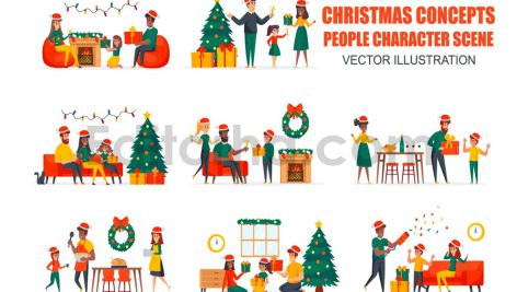دانلود وکتور کریسمس
