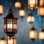 دانلود بک گراند موشن گرافیک رمضان و عید، فانوس