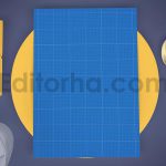 دانلود لایه باز موکاپ منو رستوران