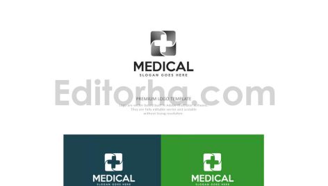 دانلود فایل لایه باز لوگو پزشکی