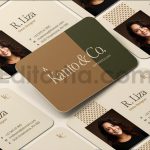 دانلود طرح لایه باز کارت ویزیت تجاری