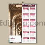 دانلود فایل لایه باز تقویم دیواری ۲۰۲۵