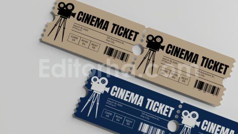 دانلود فایل لایه باز بلیط سینما