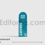 دانلود موکاپ بوک مارک و نشانک کتاب کاغذی
