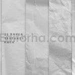 دانلود مجموعه 25 عددی تکسچر کاغذ