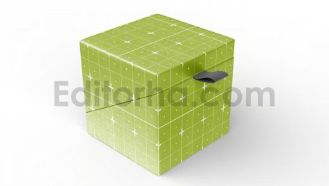 دانلود موکاپ جعبه مقوایی هدیه