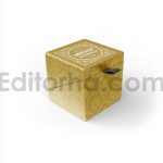 دانلود موکاپ جعبه مقوایی هدیه Gift Cardboard Box Mockup
