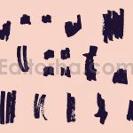 دانلود پترن آبستره خطوط ماژیک نشانگر Abstract Marker Strokes Patterns