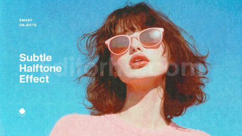 دانلود افکت halftone ظریف