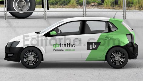 دانلود موکاپ برندینگ ماشین Vehicle Branding Mockup