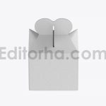 دانلود موکاپ جعبه مقوایی جواهرات Gift Cardboard Box Mockup