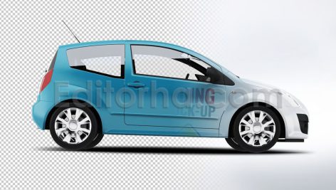 دانلود موکاپ برندینگ ماشین شهری City Car Branding Mock-up