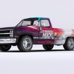 دانلود موکاپ کامیون ۴در۴ کلاسیک Classic 4×4 Truck Mockup