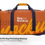 دانلود موکاپ کیف دافل Duffle bag mockup