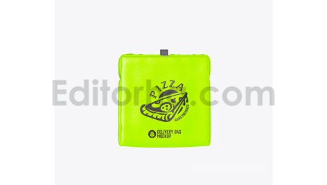دانلود موکاپ کیف حمل فست فود Fast Food Delivery Bag Mockup