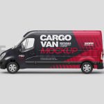 دانلود موکاپ ون کارگو Cargo Van Mockup Set