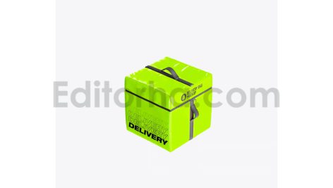 دانلود موکاپ کیف حمل فست فود Fast Food Delivery Bag Mockup