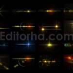 دانلود مجموعه ۵۰ عددی افکت نور درخشان و فلر لنز