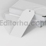 دانلود موکاپ بوک مارک، نشانک کتاب طرح ماه