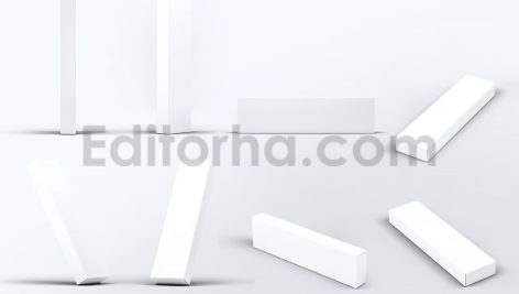 دانلود موکاپ جعبه اسپاگتی Spaghetti Box Mock-up