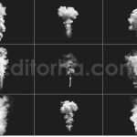 دانلود مجموعه ۲۰ تایی افکت اورلی دود ۲۰ Smoke Effect Overlays