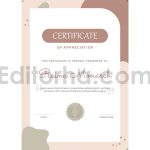 دانلود فایل لایه باز سرتیفیکیت چندمنظوره
