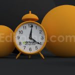 دانلود پروژه آماده پریمیر: لوگوموشن ساعت همراه با موسیقی