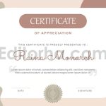 دانلود فایل لایه باز سرتیفیکیت چندمنظوره