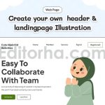 دانلود مجموعه ۱۵ عددی وکتور کودکان باحجاب