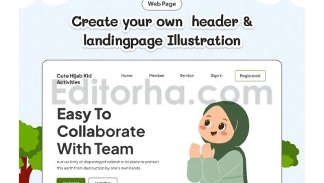دانلود مجموعه ۱۵ عددی وکتور کودکان باحجاب