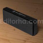 دانلود موکاپ جعبه سیاه مستطیلی ۵ Black Rectangular Box Mockups