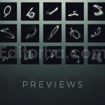 دانلود ۸۷ براش فتوشاپ حرکت آبستره Abstract Motion Brush Pack