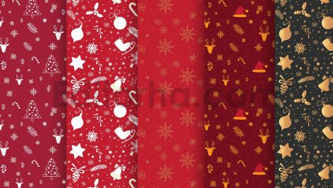 دانلود کلکسیون پترن کریسمس Christmas Pattern Collection