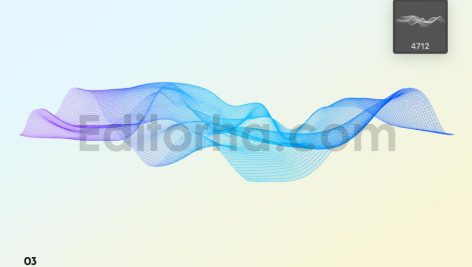 دانلود براش فتوشاپ امواج دیجیتالی Digital Grid Waves Photoshop Brushes