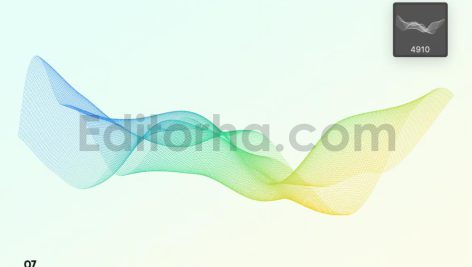 دانلود براش فتوشاپ امواج دیجیتالی Digital Grid Waves Photoshop Brushes
