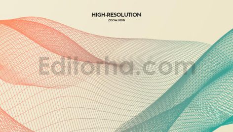 دانلود براش فتوشاپ امواج دیجیتالی Digital Grid Waves Photoshop Brushes