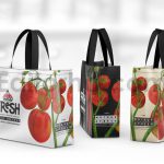 دانلود مجموعه ۳ عددی موکاپ کیسه خرید اِکو بَگ Short Handle Eco Shopping Bag Branding Mockup
