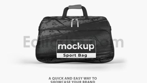 دانلود موکاپ کیف باشگاه Sport Bag Mockup