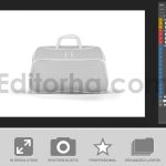 دانلود موکاپ کیف باشگاه Sport Bag Mockup