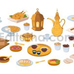 دانلود آیکون‌های وعده افطاری
