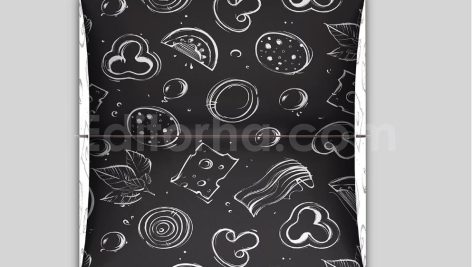 دانلود موکاپ بسته بندی جعبه پیتزا Packaging Mockup Pizza