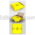 دانلود موکاپ بسته بندی جعبه پیتزا Packaging Mockup Pizza