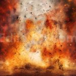 دانلود مجموعه ۵ عددی بک گراند ورزشی دود و انفجار