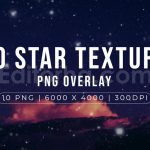دانلود مجموعه ۱۰ عددی بک گراند آسمان پر ستاره Star Textures