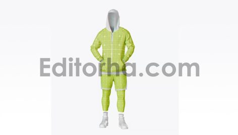 موکاپ هودی ورزشی با ست بسکتبال4