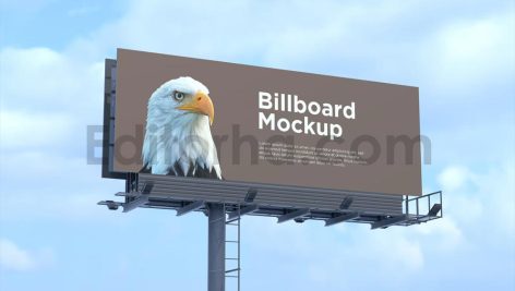 دانلود موکاپ بیلبورد شهری Billboard Mockup4