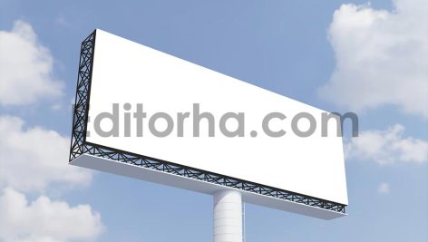 دانلود بیلبورد خیابانی - Billboard Mockup 2