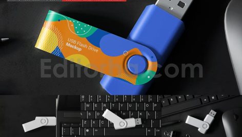 موکاپ‌ فلش مموری5