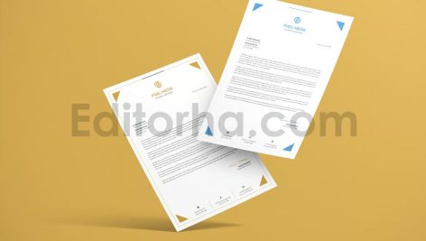 دانلود فایل لایه باز سربرگ Letterhead